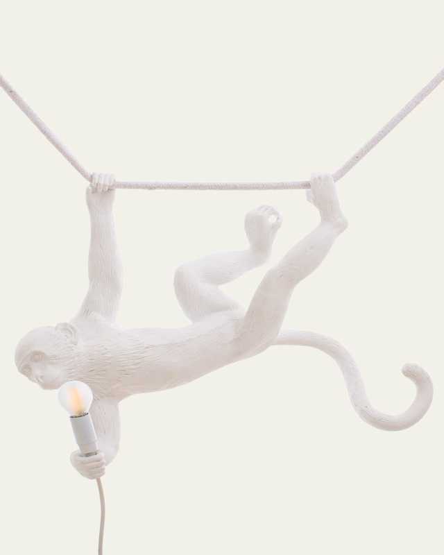 Swing Monkey 17" Pendant